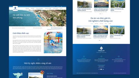 Crystal Bay Website — Home page