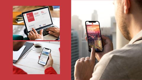 VinGroup Corporate Website — Desktop and mobile